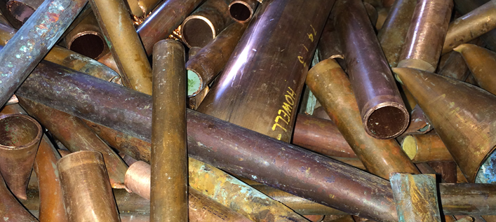 How to Scrap & Separate mixed BRASS & COPPER metal plumber's pipe