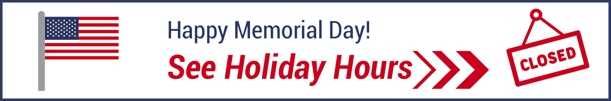 Memorial Day Holiday Hours for Rockaway Recycling